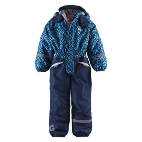 Lassie Kids Waterproof Snowsuit, navy, size 4T